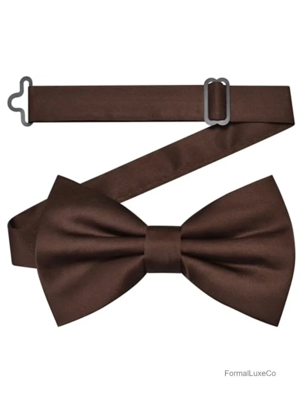 Pre-tied Bow Tie and Pocket Square Lapel Pin Set Men's Accessory Heavyweight